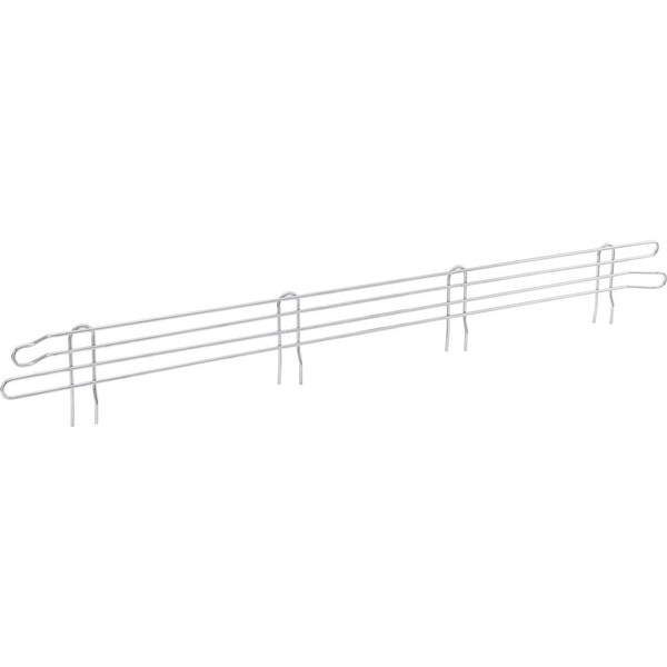 Nexel Stainless Steel Wire Ledge, 48W x 4H AL448S - main